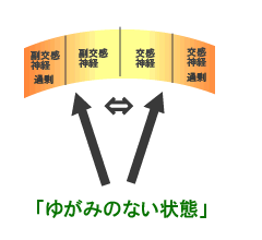 自律神経バランスが良い状態